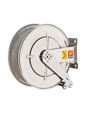 070-2505-400 - Stainless steel automatic hose reel AISI 304 fixed for water 150 °C 400 bar Mod. FX-555 without hose