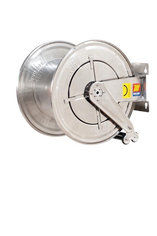 070-2602-600 - Stainless steel automatic hose reel AISI 304 fixed for air-water 20 bar Mod. FX-560 without hose