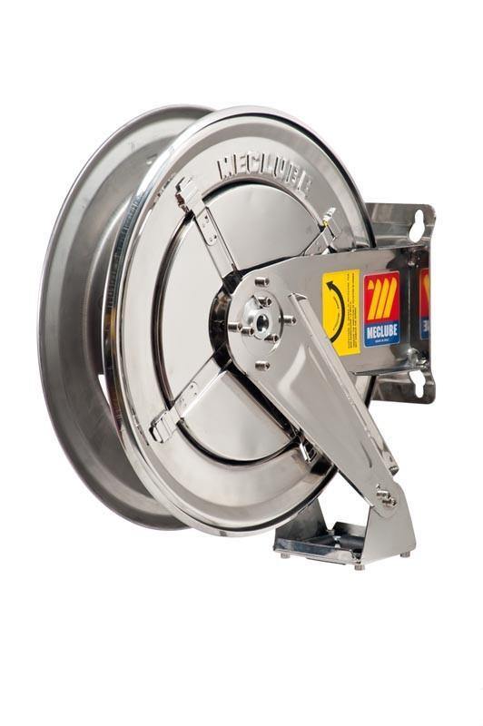070-2205-300 - Stainless steel automatic hose reel AISI 304 fixed for water 150 °C 200 bar Mod. FX-400 without hose
