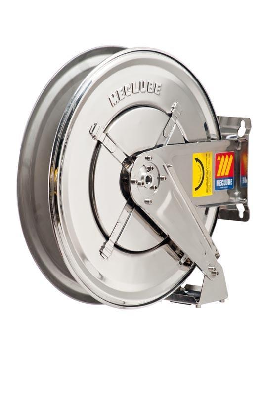 070-2309-400 - Stainless steel hose reel AISI 304 fixed for antifreeze - windscreen - adblue 20 bar Mod. FX-460 without hose