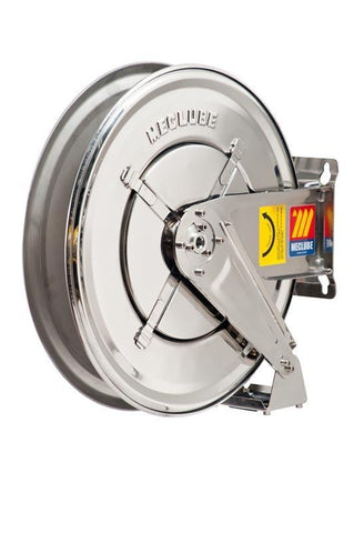 070-2309-400 - Stainless steel hose reel AISI 304 fixed for antifreeze - windscreen - adblue 20 bar Mod. FX-460 without hose