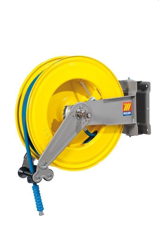 071-1404-320 - Automatic hose reel varnished swivelling for water 150°C 200 bar Mod. S-550 with hose 20M 3/8"