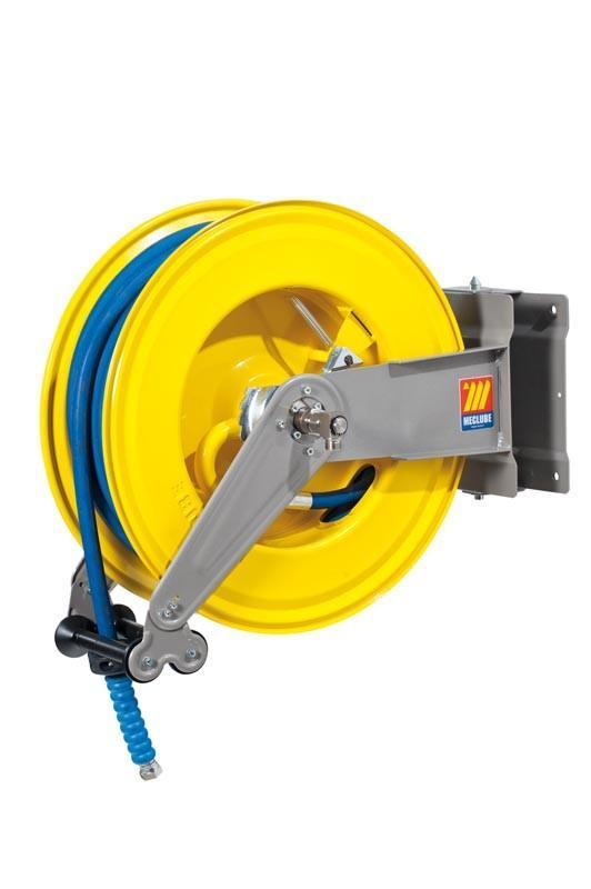 071-1504-330 - Automatic hose reel varnished swivelling for water 150°C 200 bar Mod. S-555 with hose 30M 3/8"