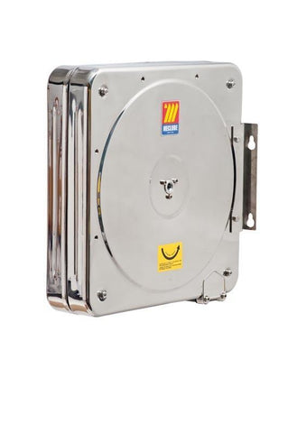 074-5502-400 - Closed hose reel stainless steel AISI 304 fixed for air water 20 bar Mod. CFX-500 without hose