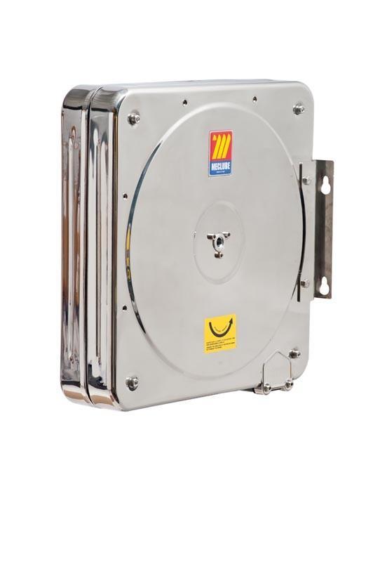 074-5505-300 - Closed hose reel stainless AISI 304 swivelling for water 150°C 400 bar Mod. CFX-500 without hose