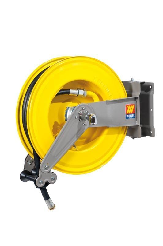 071-1408-510 - Automatic hose reel varnished swivelling for diesel 10 bar Mod. S-550 90l/min with hose 10M 3/4"