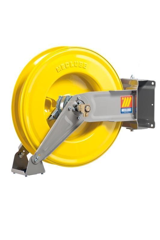 071-1309-400 - Automatic stainless steel hose reel AISI 304 varnished swivelling for antifreeze - windscreen - adblue 20 bar Mod. S-460 without hose