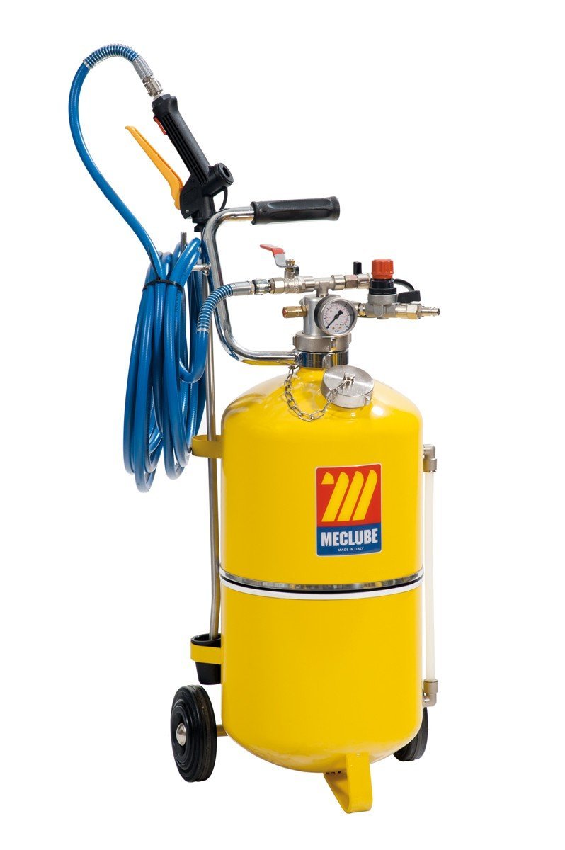 051-1522-000 - Polished steel pressure sprayer 24 l with foaming device