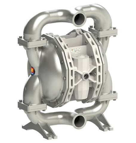 028-F700-EF2 - air operated double diaphragm pumps Mod.FOOD SS700 in stainless steel SS AISI 316 balls in ptfe
