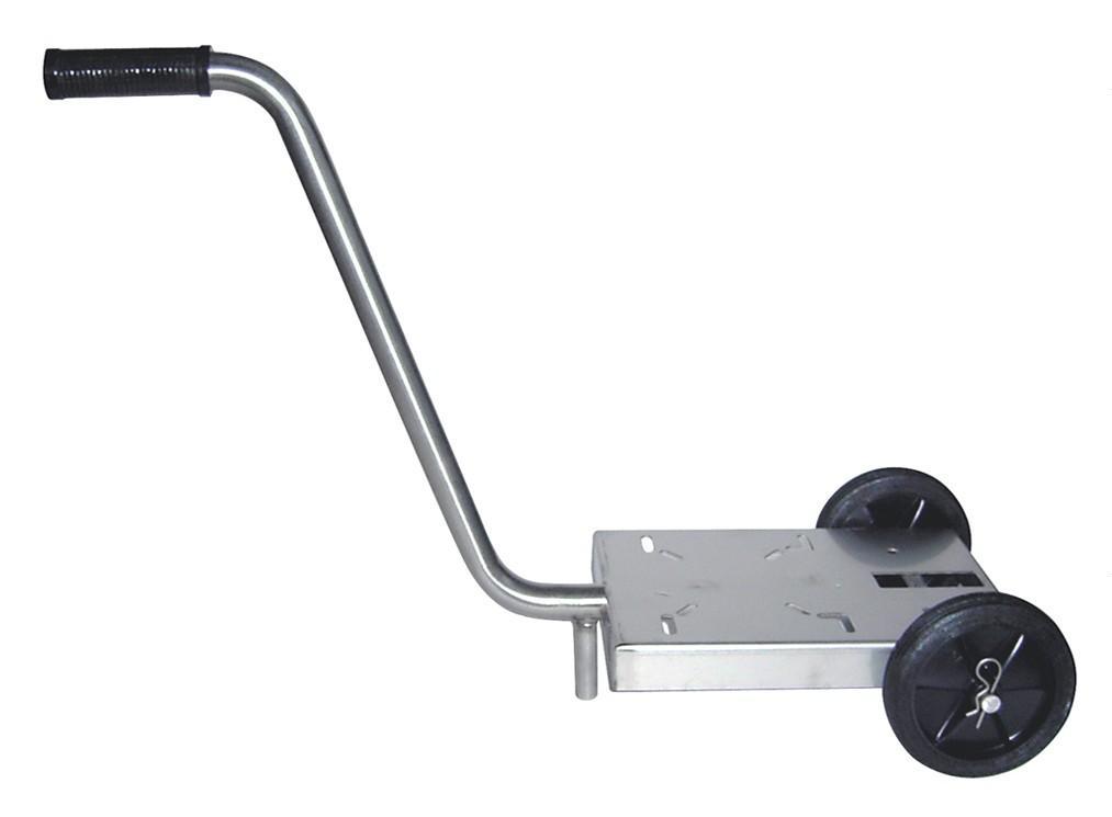 A28-3000-002 - Stainless steel trolley base dimension mm 600x270 Mod. 400 - 550 - 700