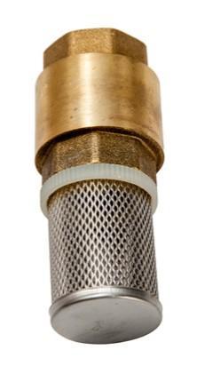 R1-0136-0006 - Foot valve 1 F with stainless steel filter