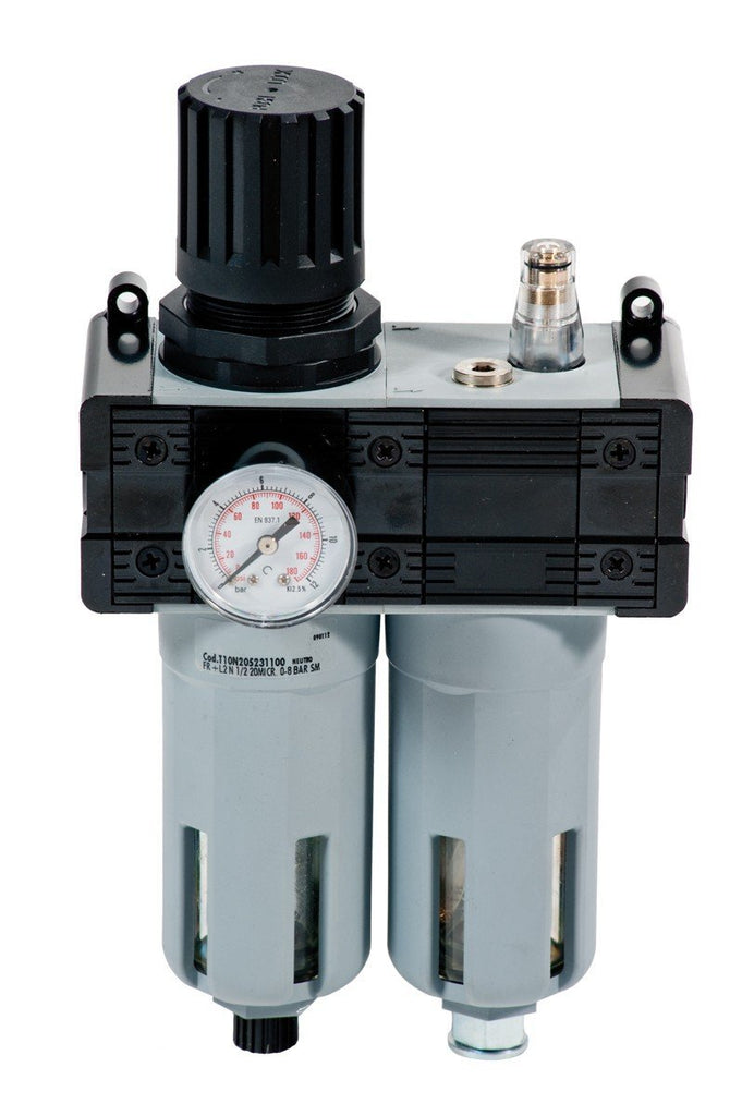 014-1048-B00 - Pressure regulator with filter. lubricator and gauge