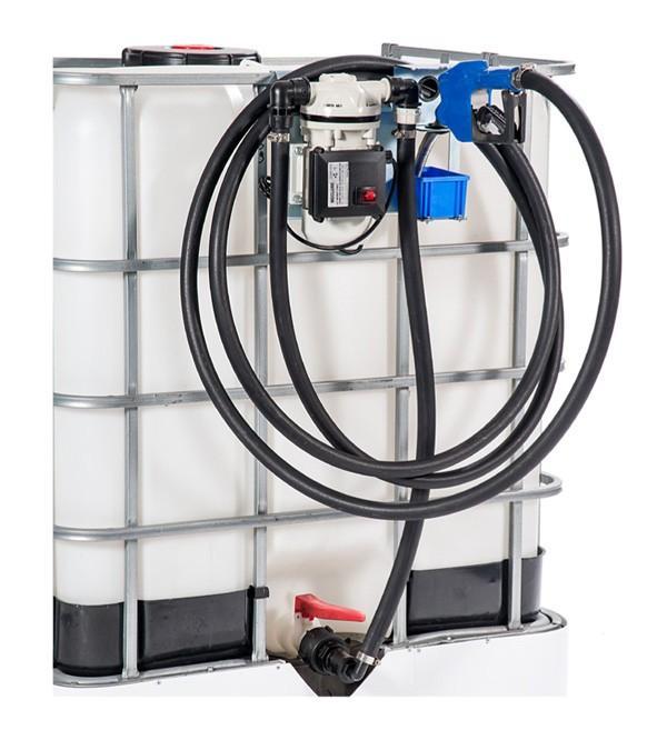 097-5500-230 - Adblue set voor montage op een 1000 liter IBC tank. Motor op 230V