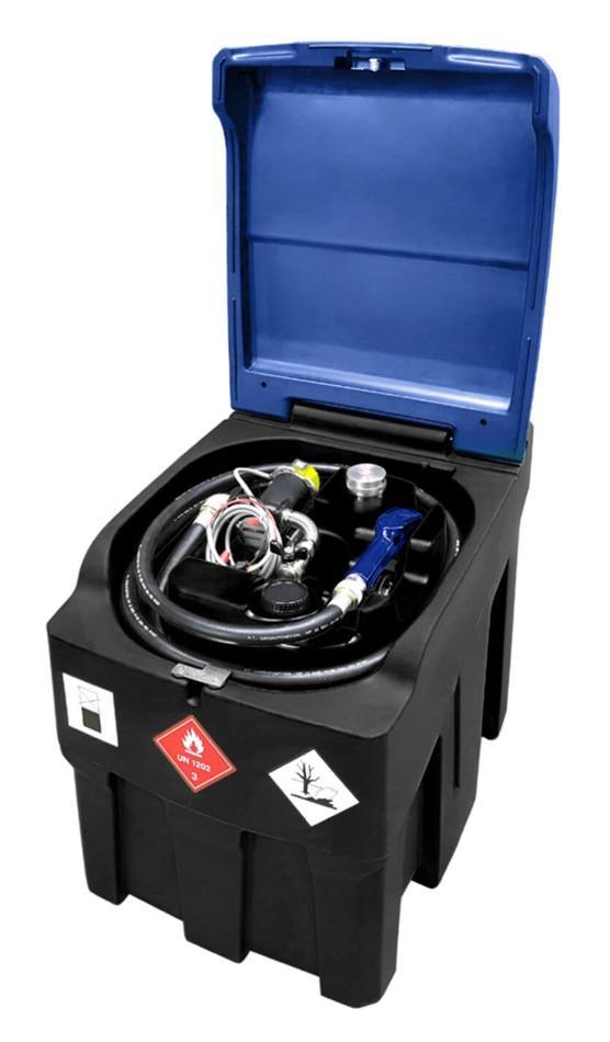 097-6221-012 - Adblue tank 220l 12V+ flow meter hose 3/4" 6M automatic nozzle
