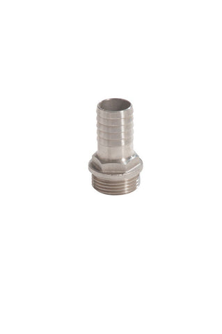 F94-1540-625 - STAINLESS STEEL connection fixed rubber M1 25 mm