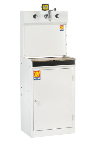 027-1346-000 - Oil dispenser bar with cabinet and digital flow meter