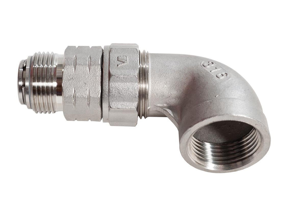 079-1771-006 - Swivelling joint 90° water 100 bar F 1"G
