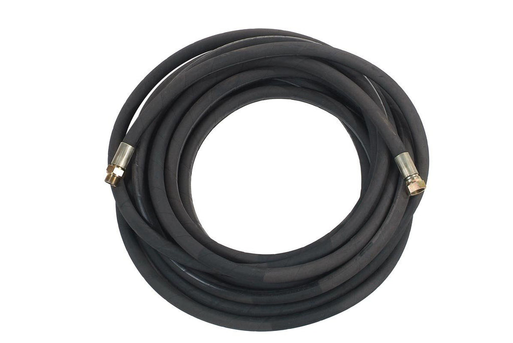 902-0203-120 - Synthetic black rubber hose R6 for air - water 20 bar 12M